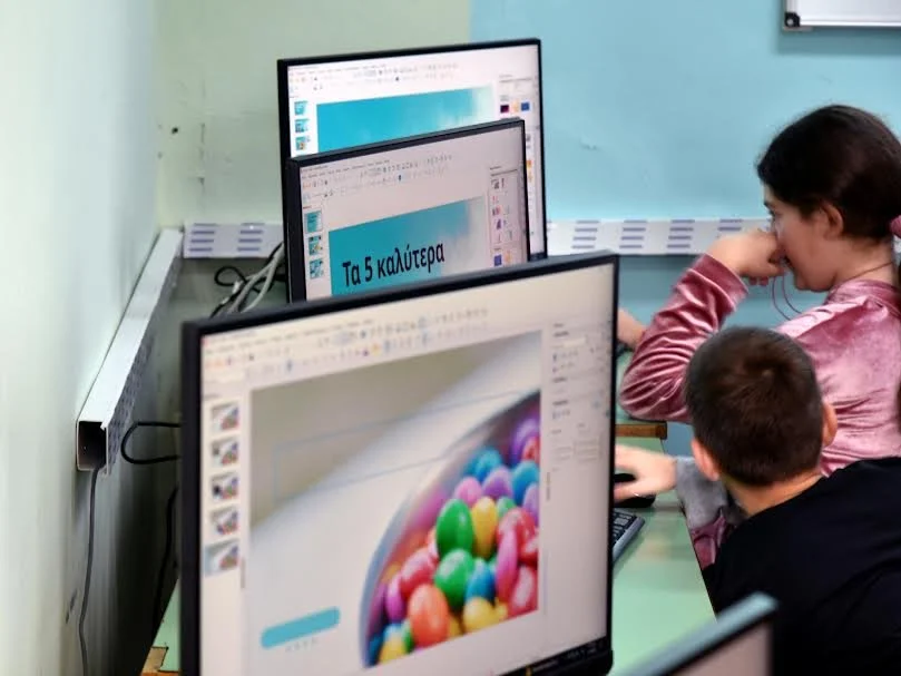 Ανακαινισμένο εργαστήρι Πληροφορικής στο δημοτικό Κοπανού από τη ΔΕΣΦΑ
