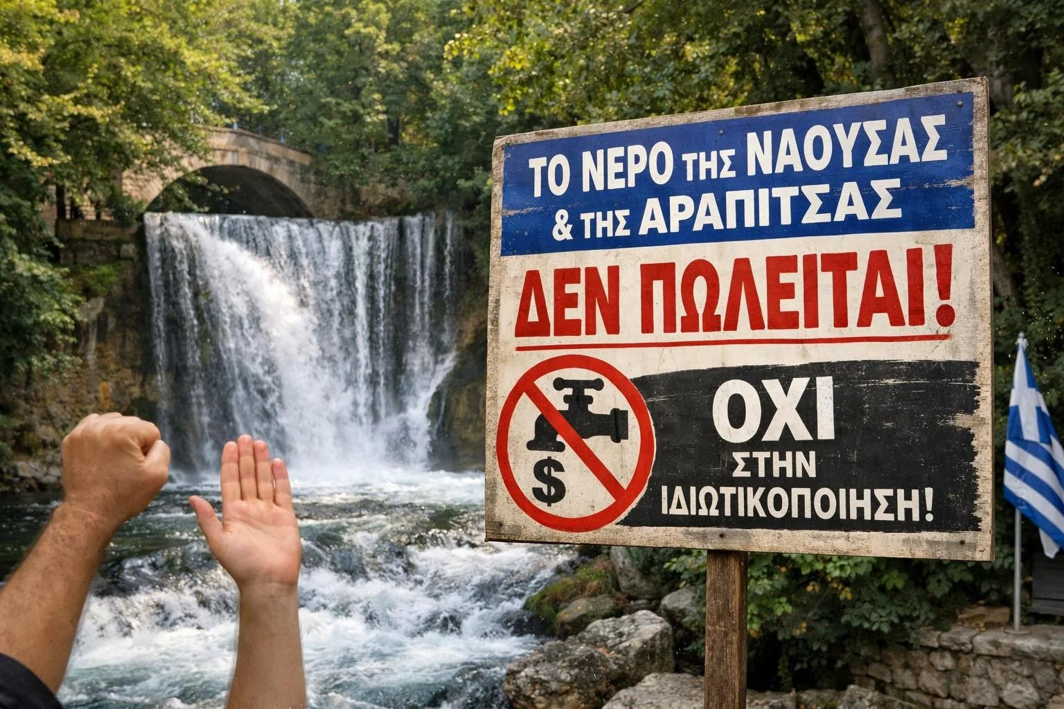 ΕΝΑ Μαζί: Θα ακυρώσουμε την πώληση του νερού -αν τελικά ευδοκιμήσει