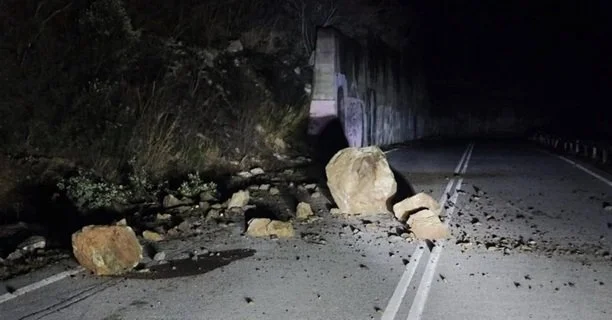 Πολύ επικίνδυνες οι κατολισθήσεις στον δρόμο της ΔΕΗ