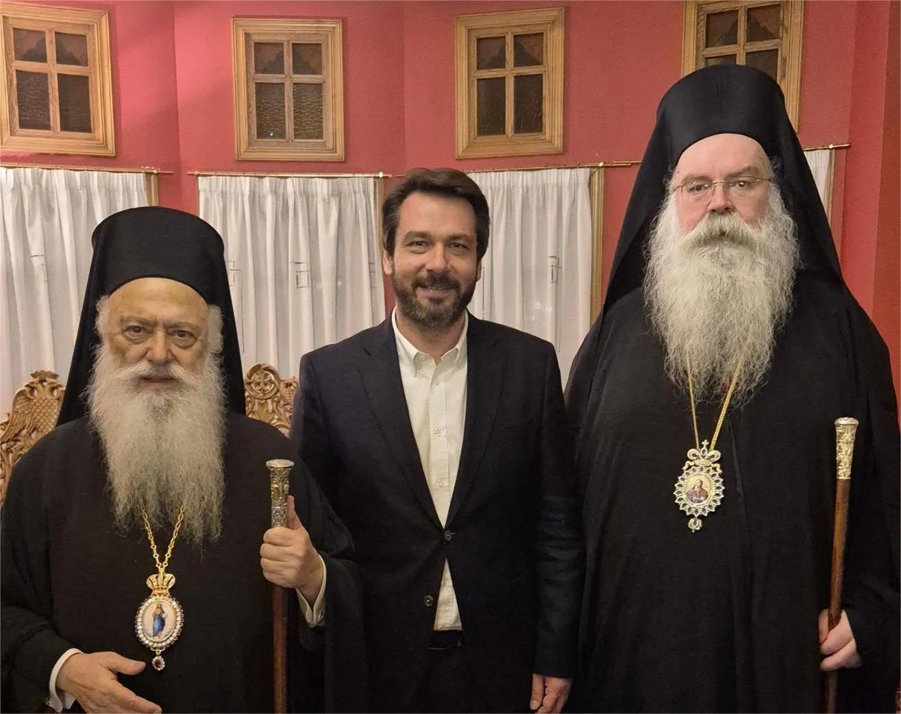 Ενθρόνιση του νέου καθηγουμένου της μονής Παναγίας Δοβρά