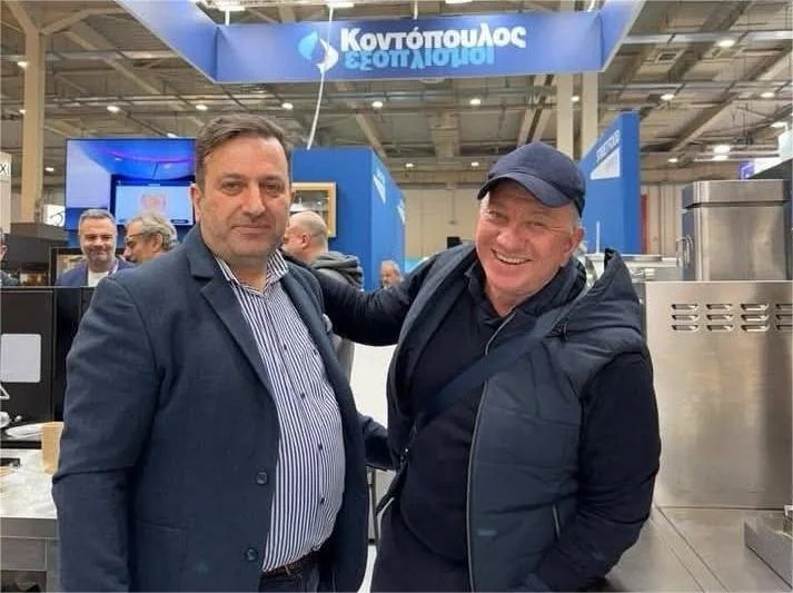 Horeca. Μποτρίνι και Πετρετζίκης στην ‘Κοντόπουλος Εξοπλισμοί’