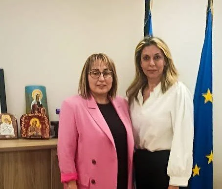 Αραμπατζή. Συνάντηση εργασίας με την υφυπουργό Τουρισμού