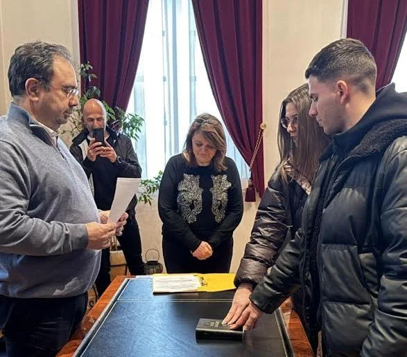 Βέροια. Ορκωμοσία δύο νέων δημοτικών αστυνόμων