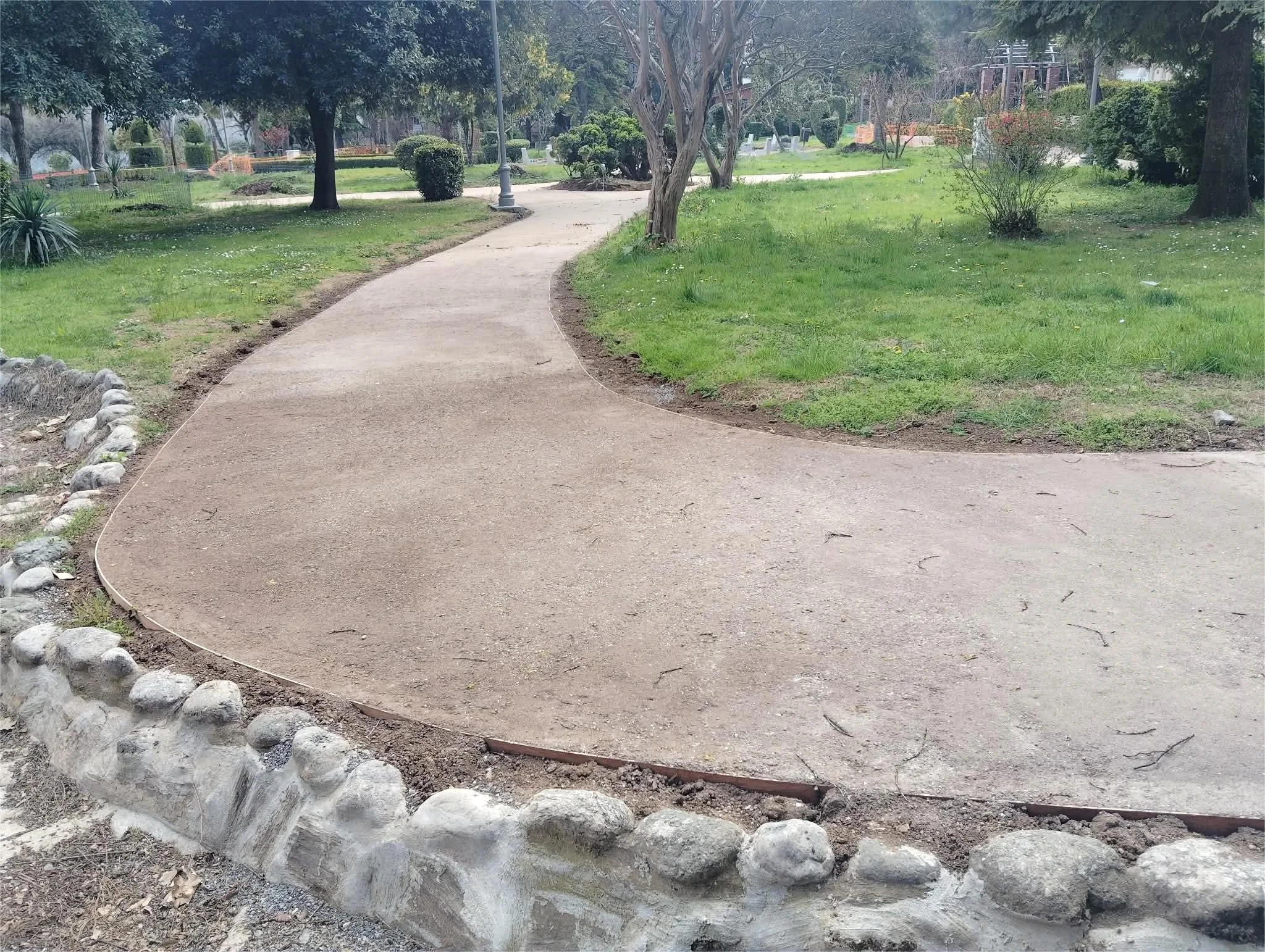 Νάουσα. Ανεβάζει ταχύτητες το έργο στο πάρκο