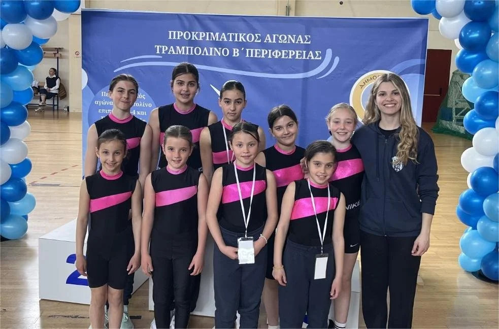 Α.Ο. ‘Ηρακλής’. Ενθαρρυντική συμμετοχή σε αγώνες τραμπολίνο