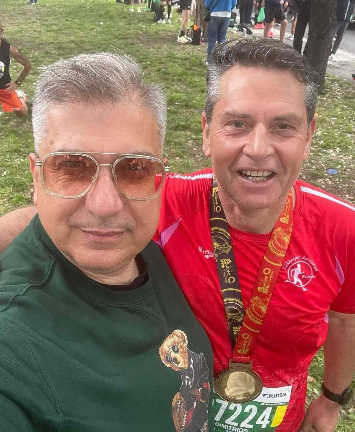 Στον μαραθώνιο της Ρώμης ο Τάκης Κελεπούρης