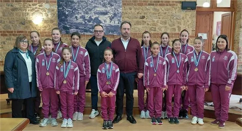 Πανελληνιονίκες του ΑΠΣ Βερόη στον δήμαρχο