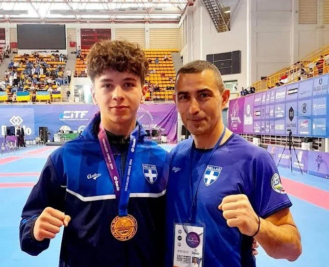 Naoussa Taekwon-do. Ευρωπαϊκός θρίαμβος για τον Χριστόφορο Δουλγερίδη