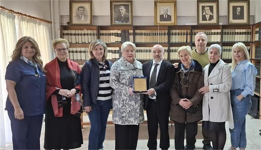 Τιμητική εκδήλωση προς τον σύλλογο φίλων νοσοκομείου Νάουσας