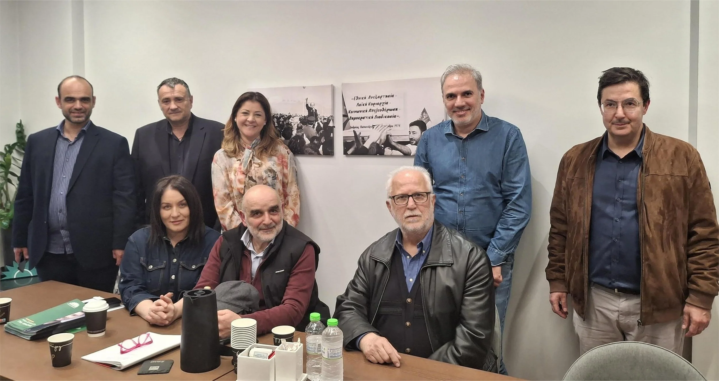 Θεσσαλονίκη. Συνάντηση για τον προαστιακό στο γραφείο Ανδρουλάκη