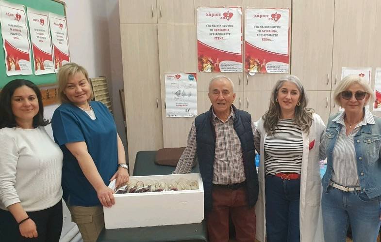 Νέα αιμοδοσία από τους εθελοντές της Χαρίεσσας