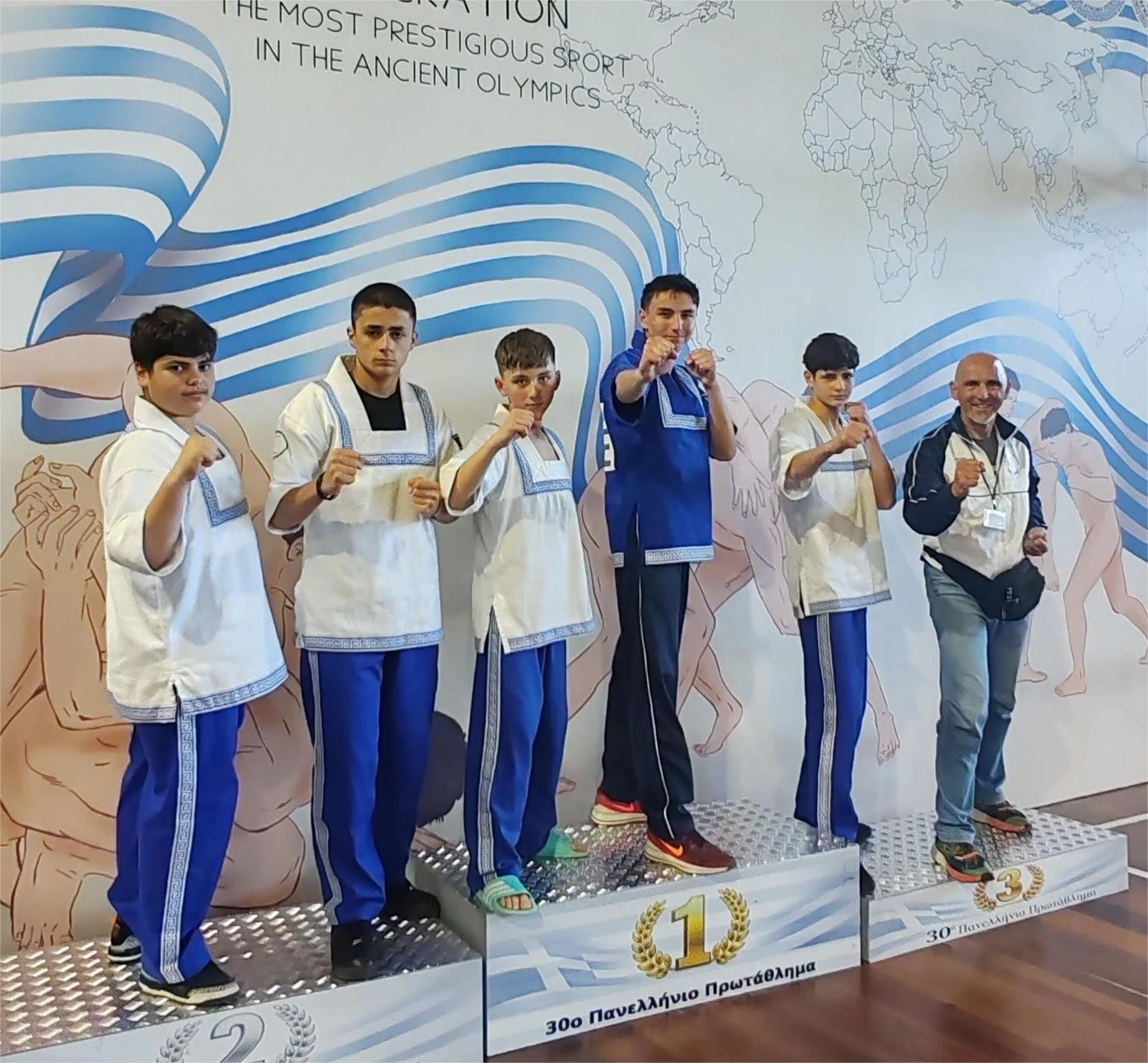 ‘Κένταυρος’. Με 5 αθλητές στο πανελλήνιο πρωτάθλημα παγκρατίου