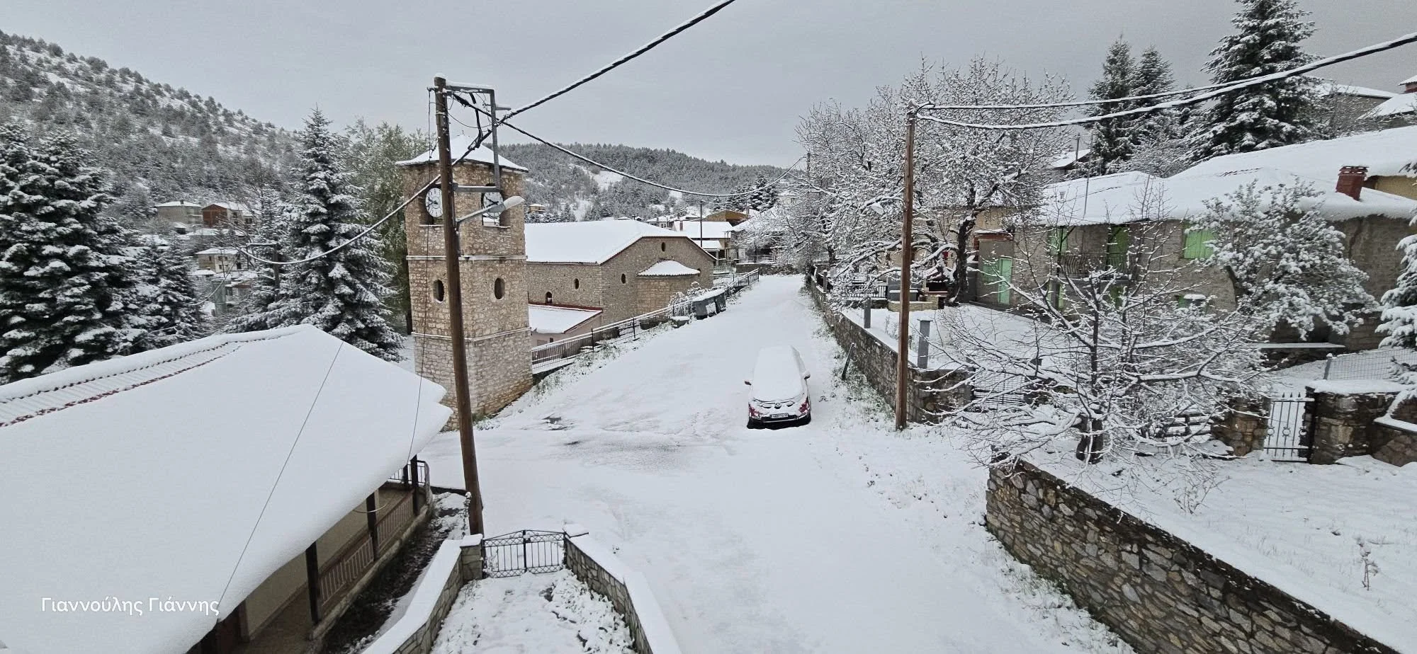 Μαγιάτικο λευκό τοπίο στο Σέλι!