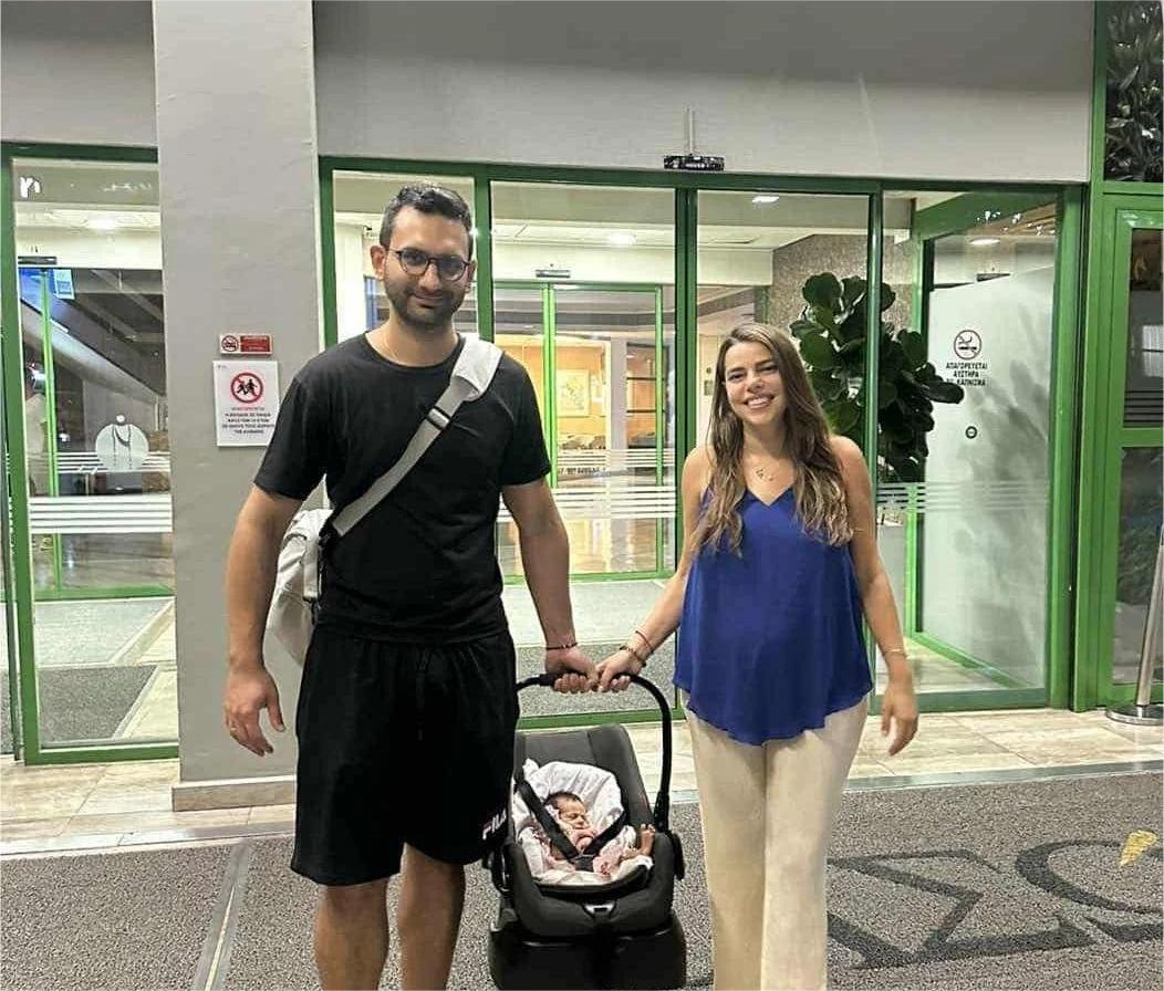 Στη Σουμελά η βάπτιση της κόρης της Μαρίας Ωραιοζήλης