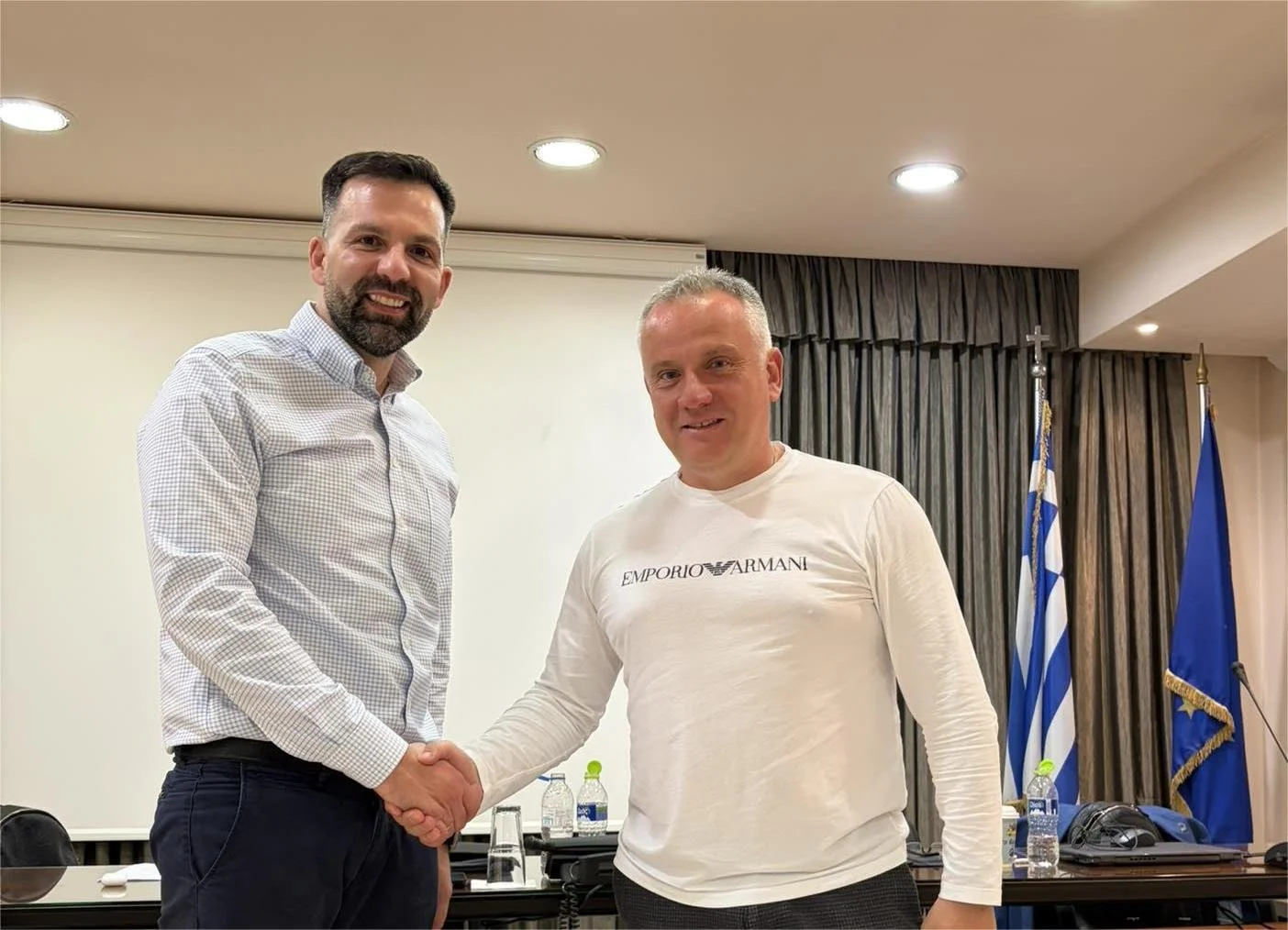 Ο Αντώνης Λαφάρας στο δ.σ. του Επιμελητηρίου Ημαθίας