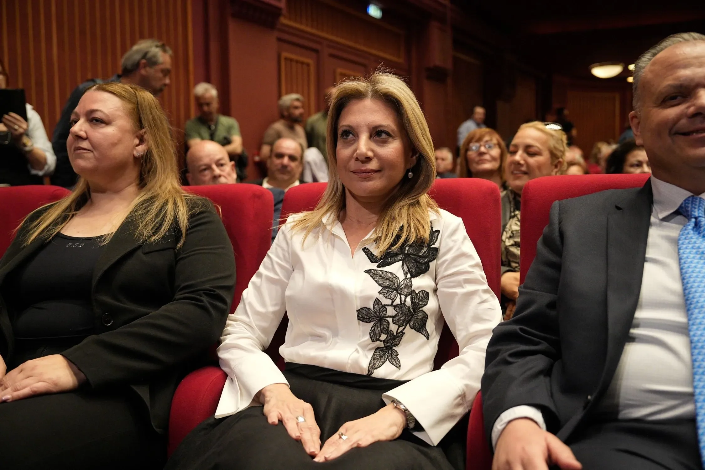 Πρώην δήμαρχος Νάουσας και νυν δημοτικός σύμβουλος Βέροιας στη συγκέντρωση Καρυστιανού