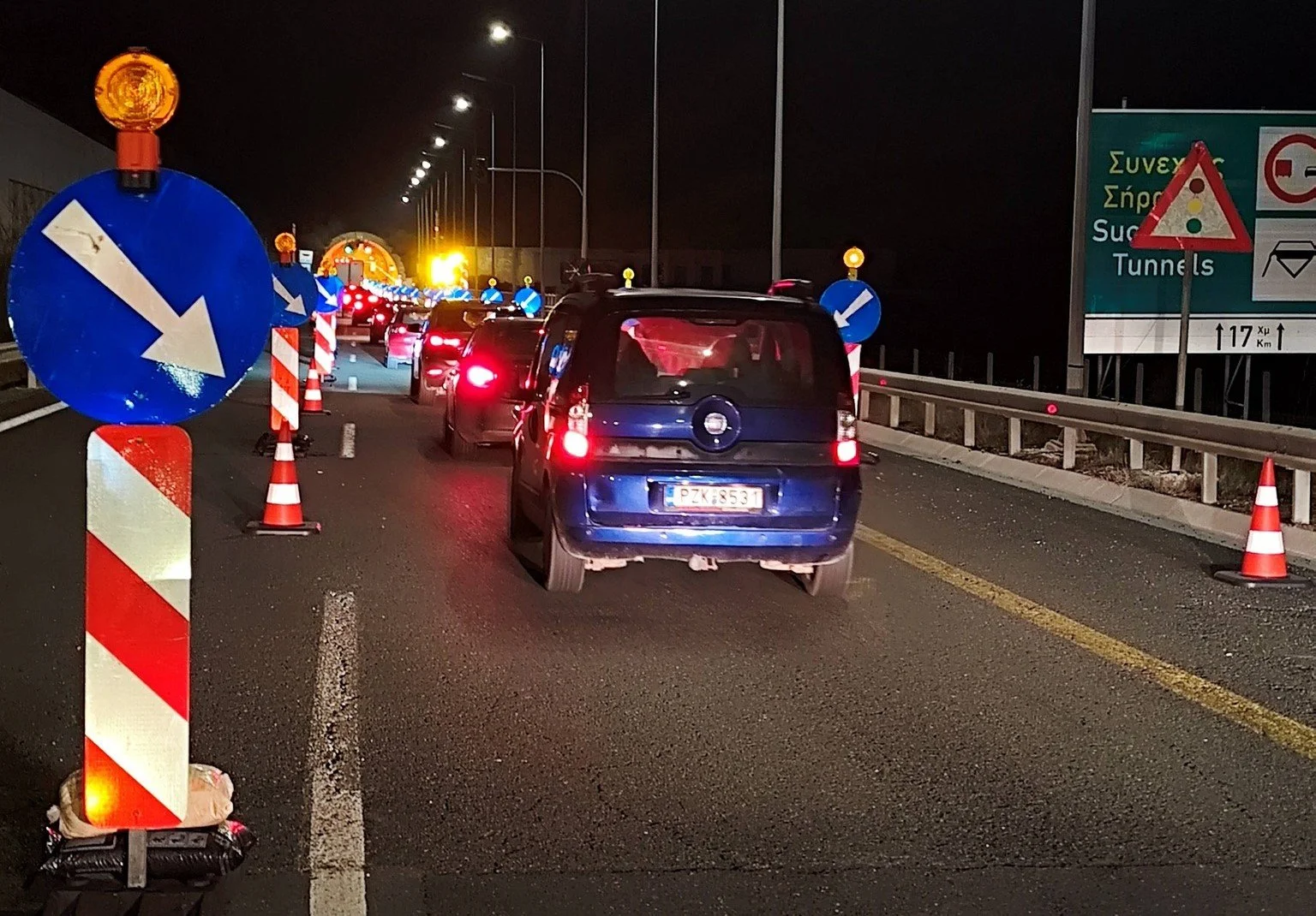 Εγνατία οδός. Θράσος τα διόδια σε δρόμο με μία λωρίδα κυκλοφορίας