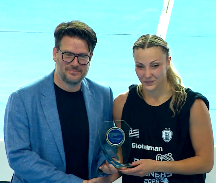 MVP των τελικών της Α1 η Έλενα Κερλίδη