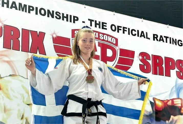 Νάουσα Taekwon-do. Δύο μετάλλια για την Ειρήνη Νταή στο Grand Prix της Βοσνίας-Ερζεγοβίνης!