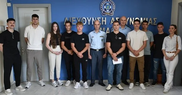 Ορκίστηκαν 10 νέοι συνοριοφύλακες στην αστυνομική διεύθυνση Ημαθίας