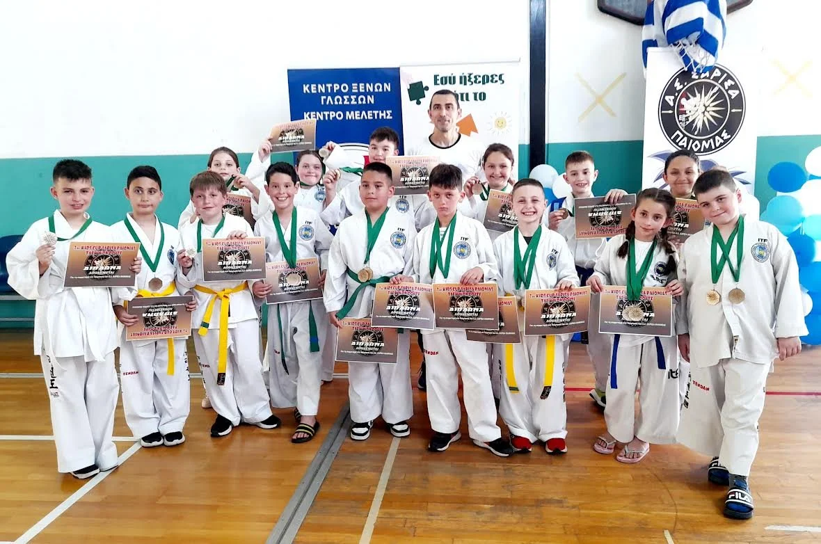 Taekwon-Do Νάουσας. ‘Αυλαία’ με 22 μετάλλια!