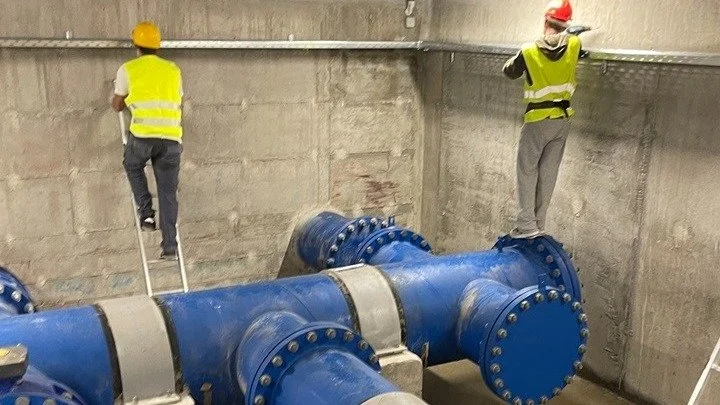 ΔΕΥΑΒ. Έργο υδροδότησης του Μακροχωρίου από τις πηγές του Βερμίου