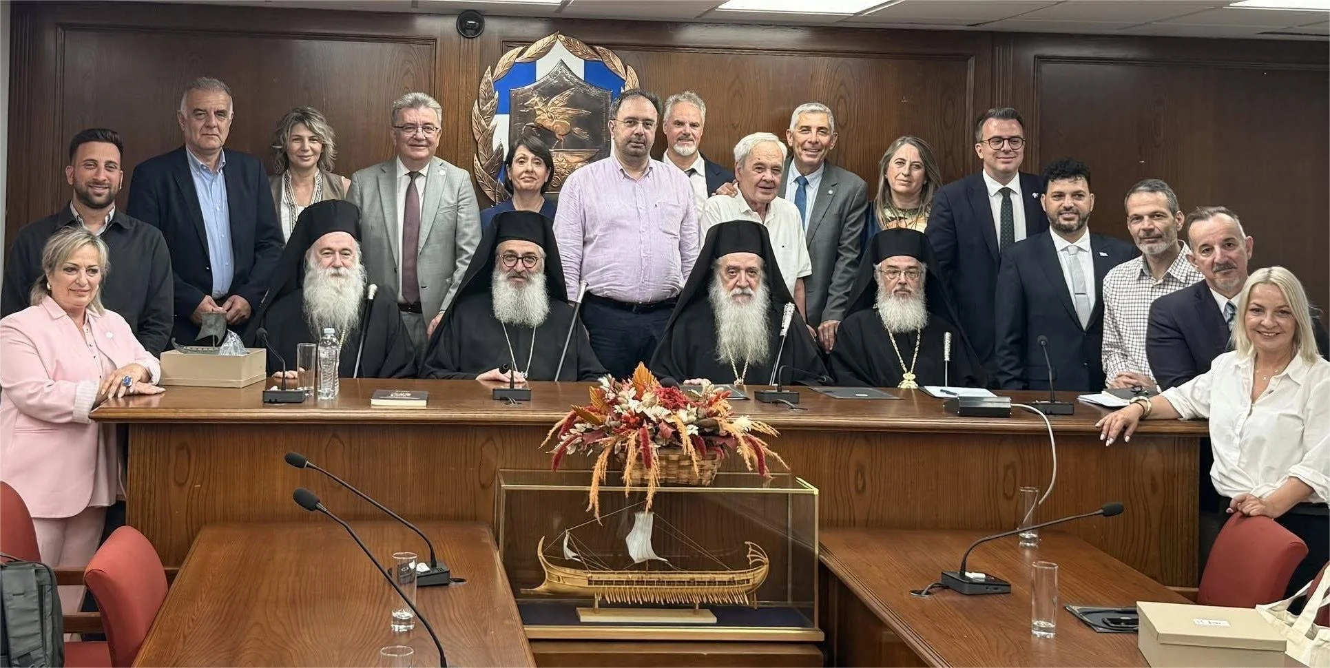 Βοργιαζίδης. Στην Κόρινθο για το δίκτυο πόλεων του Αποστόλου Παύλου