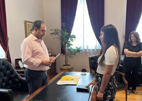 Βέροια. Ορκίστηκε νέα δημοτική υπάλληλος