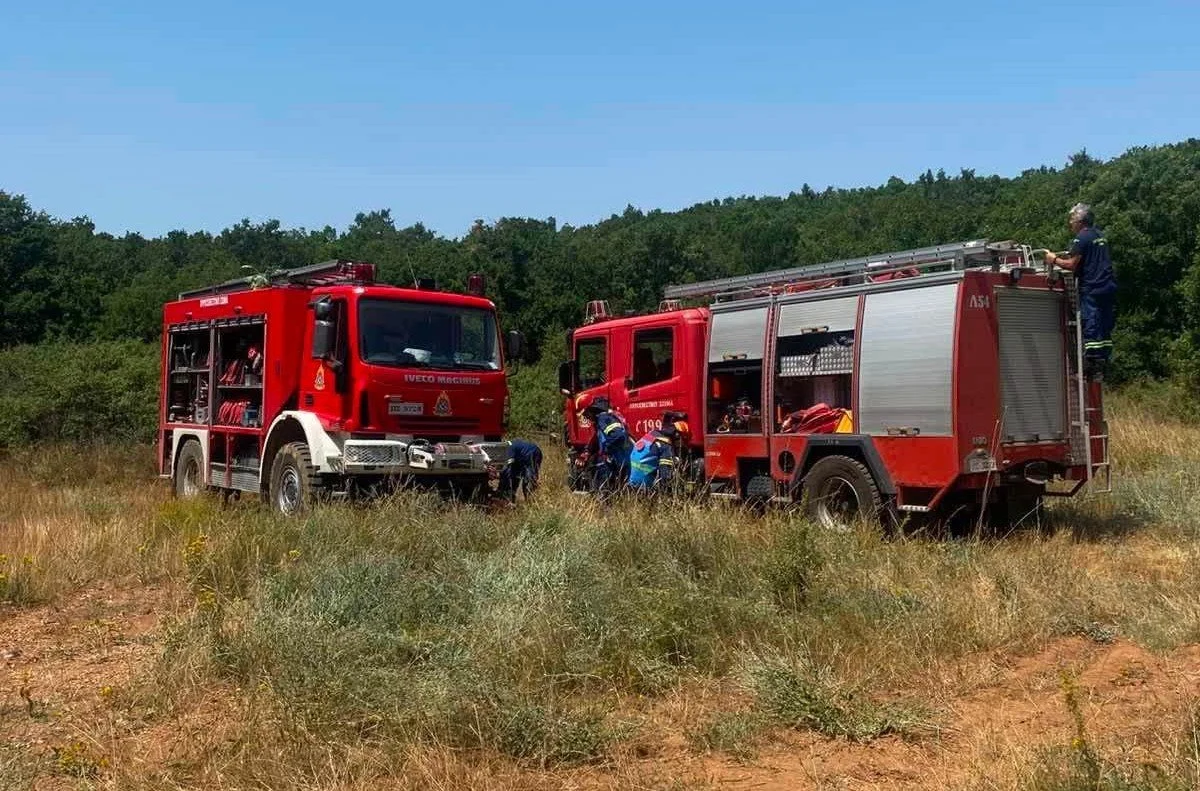 Σε απόλυτο έλεγχο φωτιά που εκδηλώθηκε στο Βέρμιο