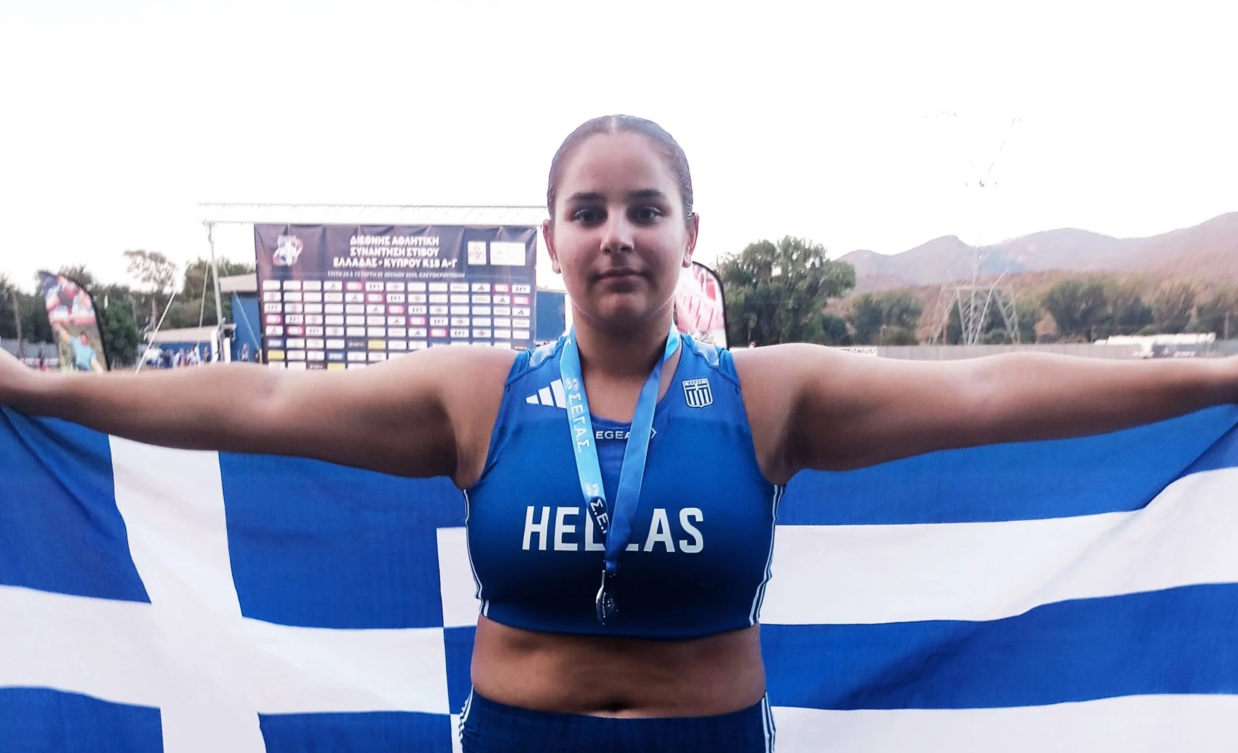 ΟΚΑ Βικέλας. 2η η Ριάνα Νικολοπούλου σε διεθνή συνάντηση Κ-18