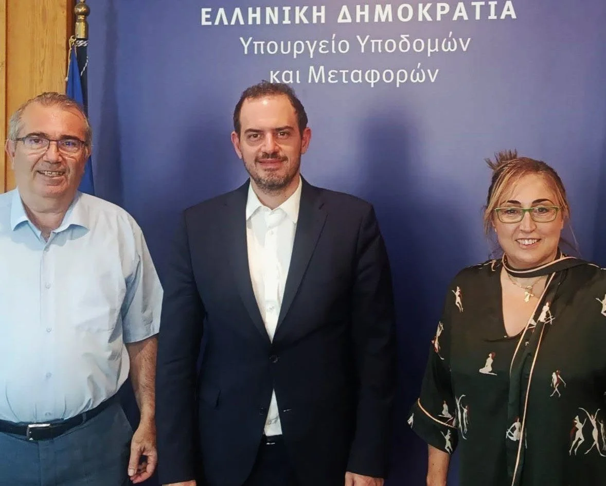 Αραμπατζή. Με Παυλίδη στον υπουργό για θέματα μεταφορών