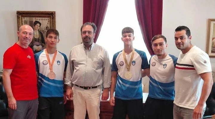 Οι κυπελλούχοι Jiu Jitsu στον δήμαρχο