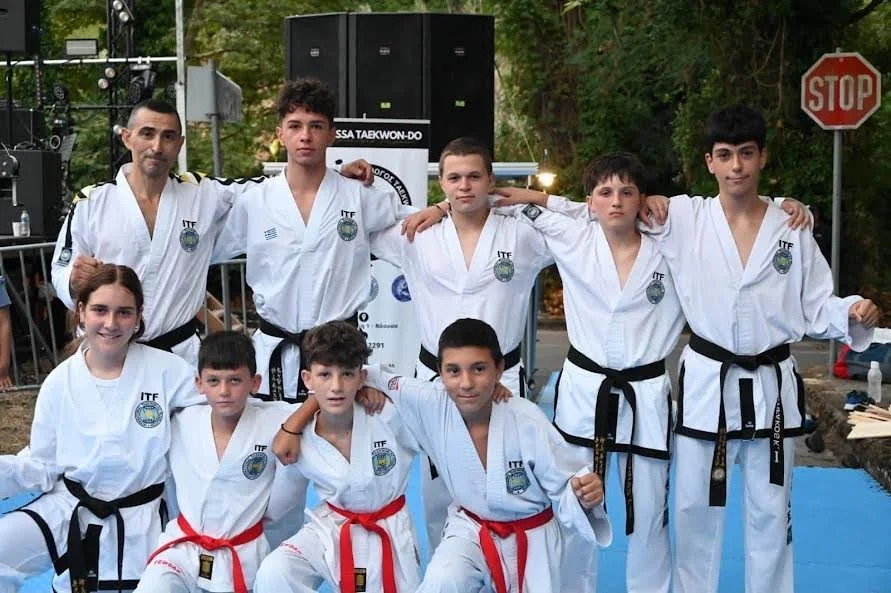 Naoussa Taekwon-do. Δυναμική παρουσία και στο 13ο Φεστιβάλ Artville