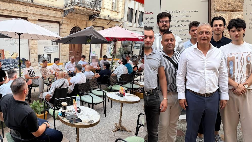 Συνάντηση Τσαβδαρίδη με νέους της Νάουσας