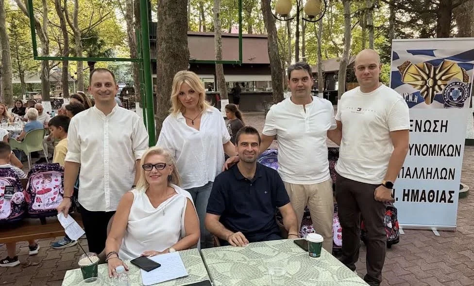 Πάντα δίπλα στα πρωτάκια οι αστυνομικοί της Ημαθίας