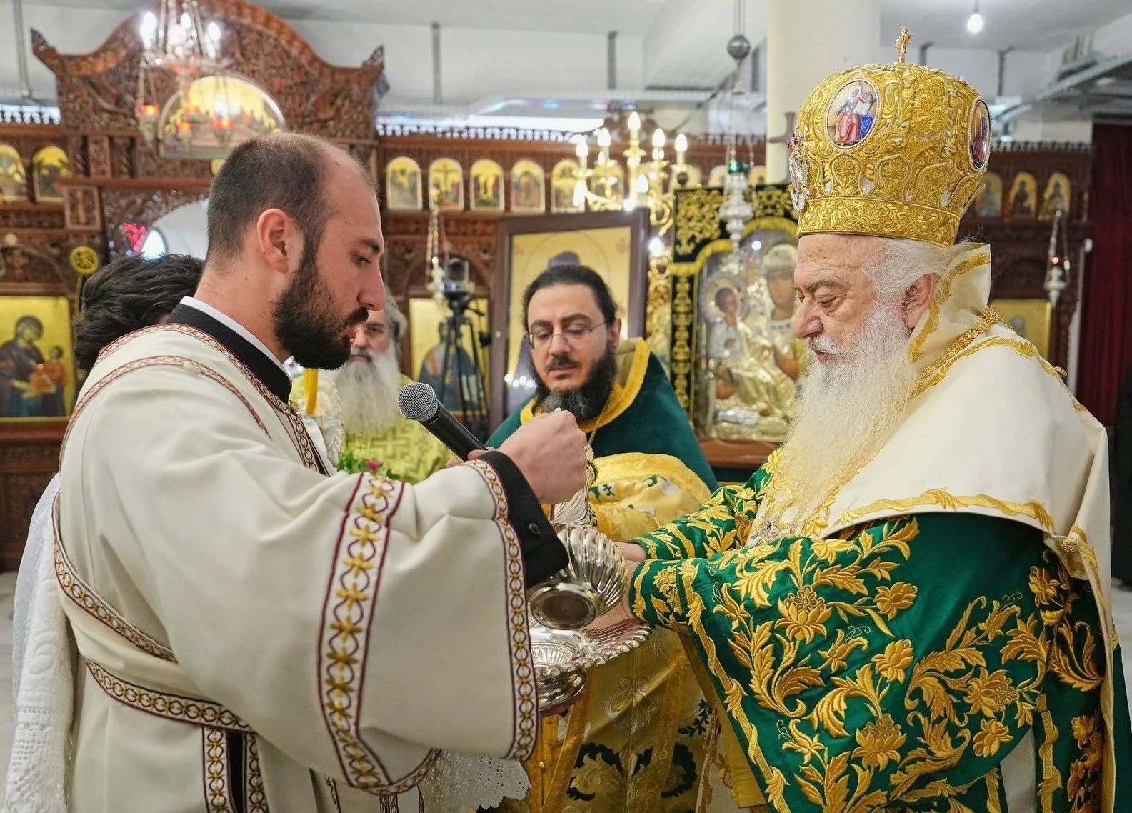 Χειροτονήθηκε διάκονος ο Παναγιώτης Διαμάντης