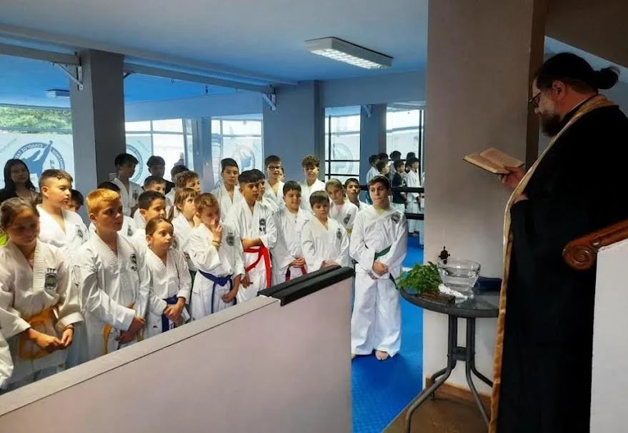 Νάουσα Taekwon-do. Αγιασμός για την έναρξη της αγωνιστικής χρονιάς 