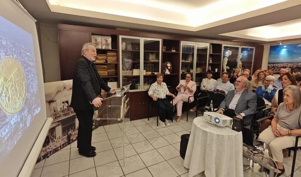 Εκδήλωση για τη Νάουσα με Βαλτινό από τους εν Αθήναις