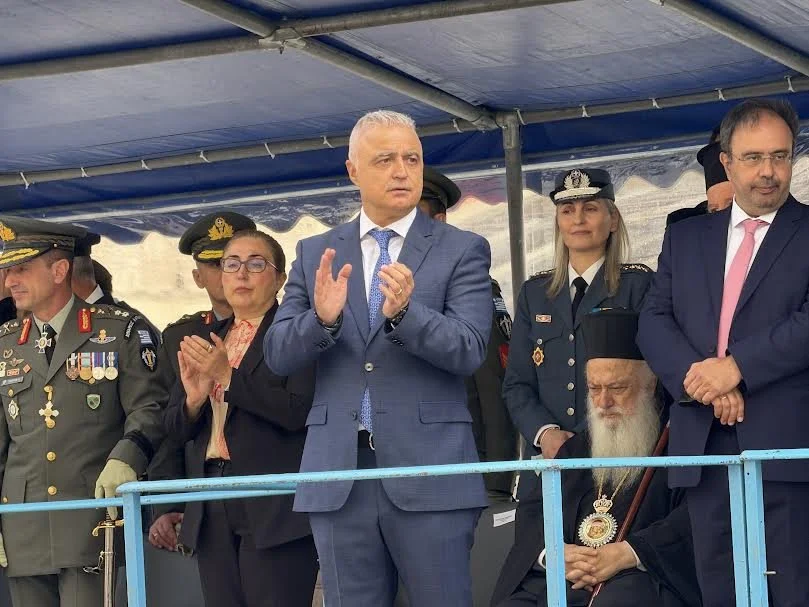 Τσαβδαρίδης. Εκπρόσωπος της κυβέρνησης στα ελευθέρια της Βέροιας