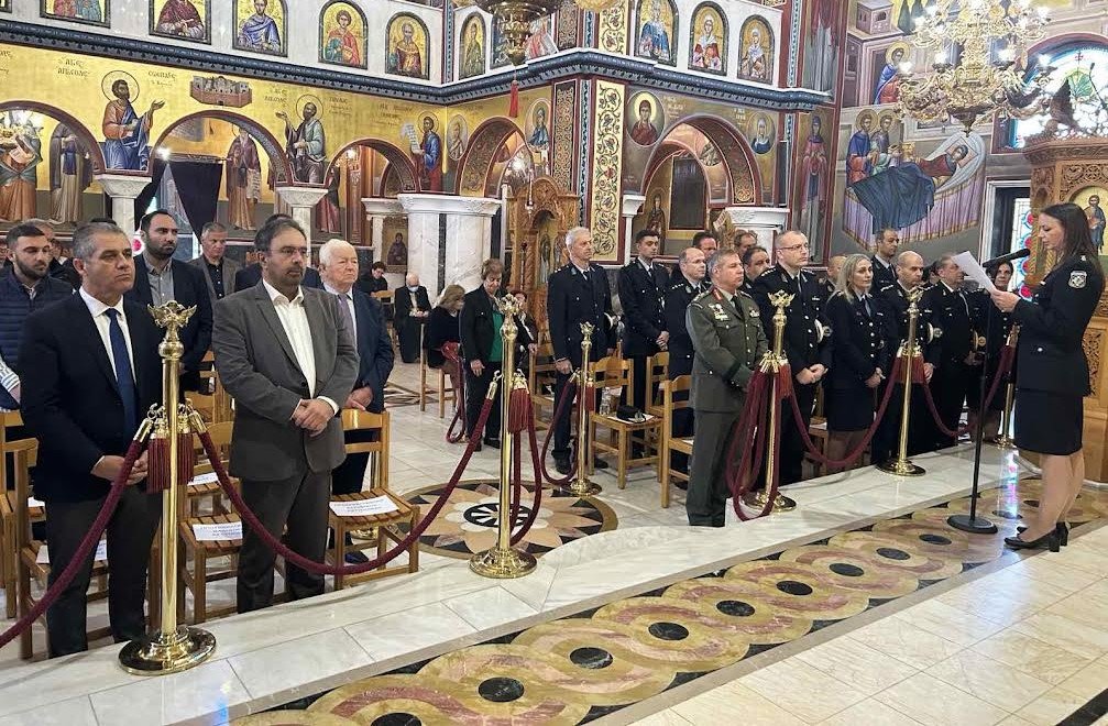 Βέροια. Τιμήθηκε η ημέρα της Αστυνομίας