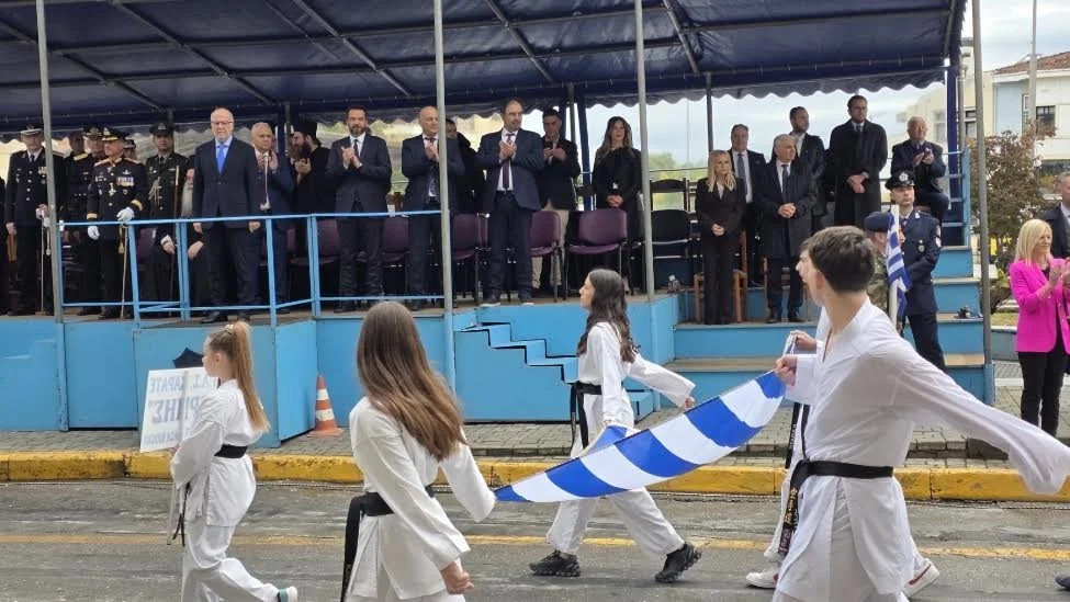 Βέροια. Ο υπουργός Δικαιοσύνης στις εκδηλώσεις της 28ης Οκτωβρίου