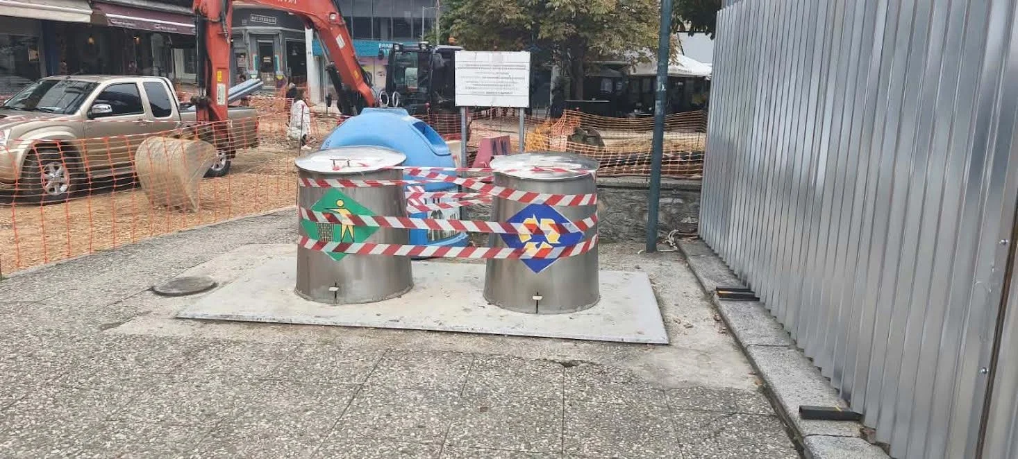 Νάουσα. Καταργείται ο υπόγειος κάδος στην πλατεία Καρατάσου λόγω ανάπλασης