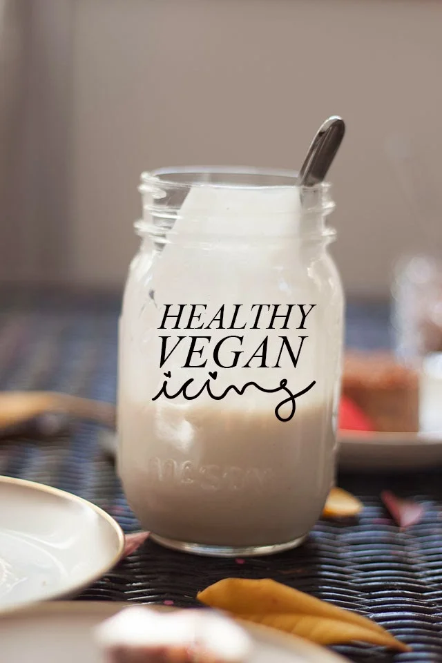 Healthy Vegan Vanilla Frosting