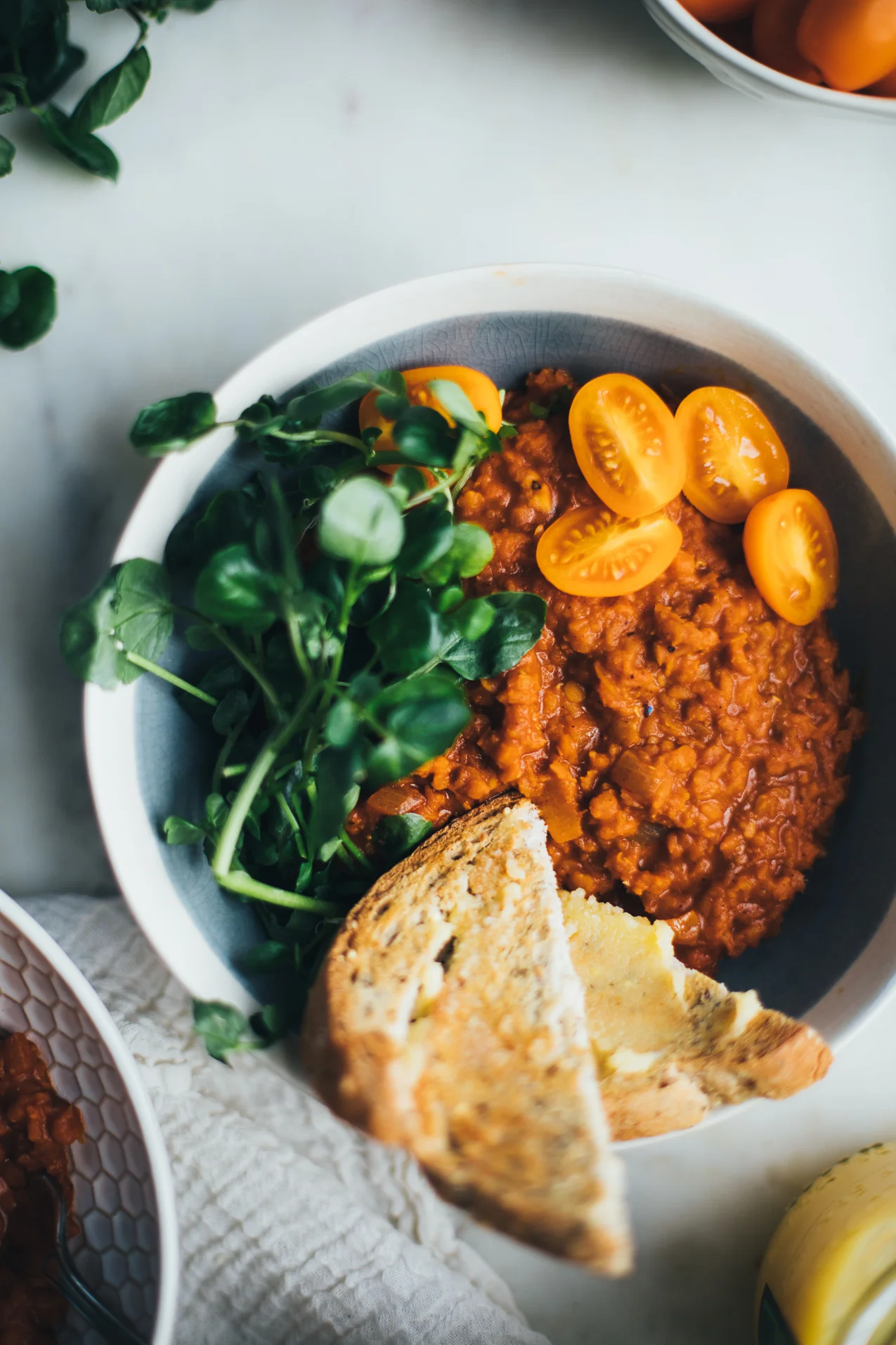 Ethiopian Berbere Red Lentils aka Mesir Wot (Gluten Free, Vegan Option)