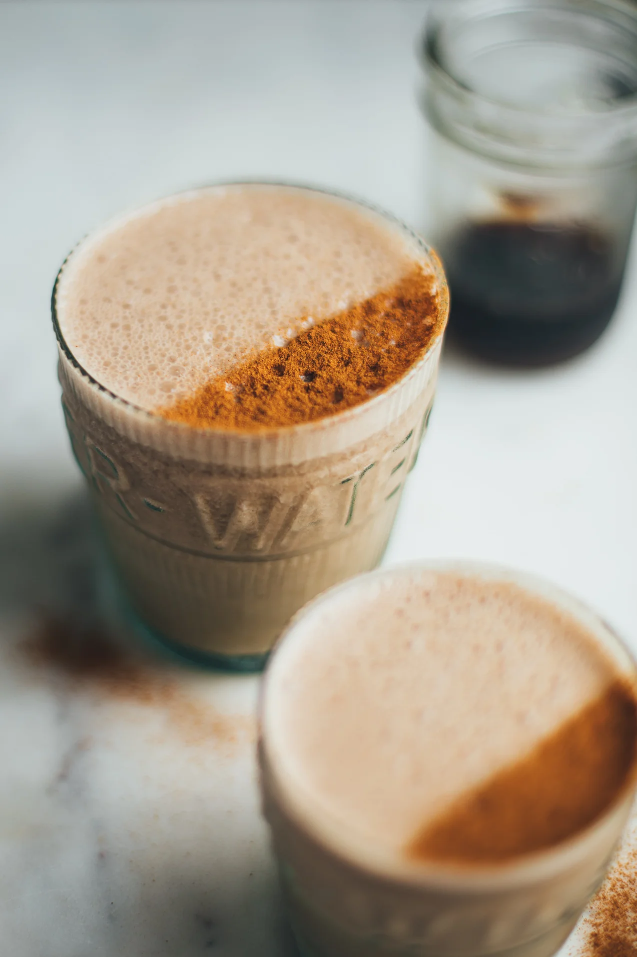 Groovy Brew! aka Adaptogenic Cold Brew Coffee Banana Smoothie with Reishi and Maca