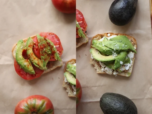 Almond Butter Avocado Toast