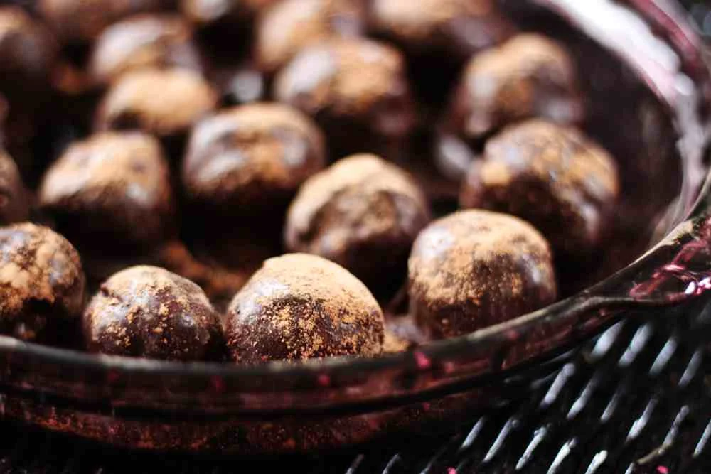 Vegan Lavender Truffles