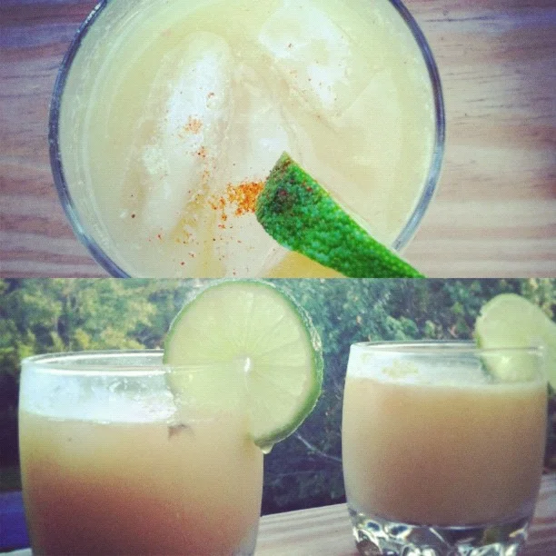 Ginger, Cayenne, and Whiskey Cocktail