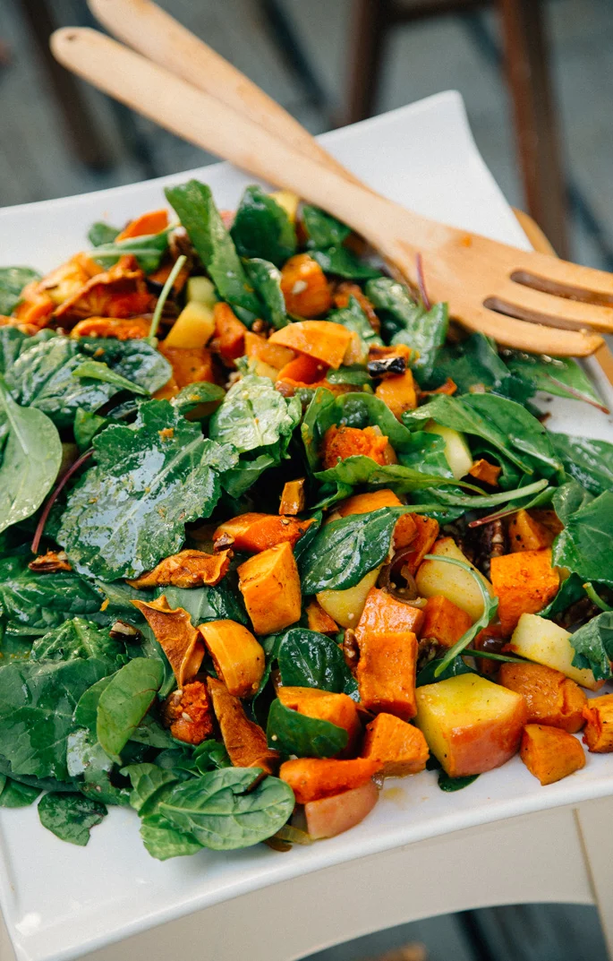 Guest Post by Earthy Feast: Super Simple Autumn Magic Salad