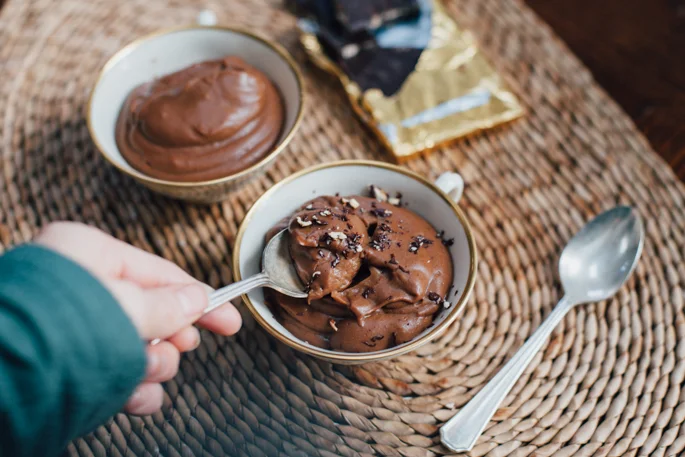 Spiced Teff Chocolate Mousse (Vegan, Gluten Free)
